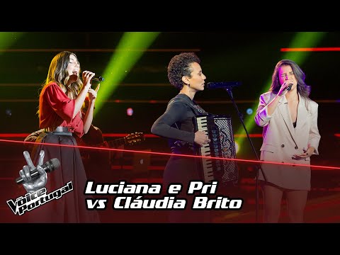 Luciana e Pri vs Cláudia Brito | Battles | The Voice Portugal