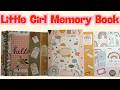 DIY Waterfall Photo Album Folio + Keepsake Box 💕 | Echo Park Dream Big Little Girl |