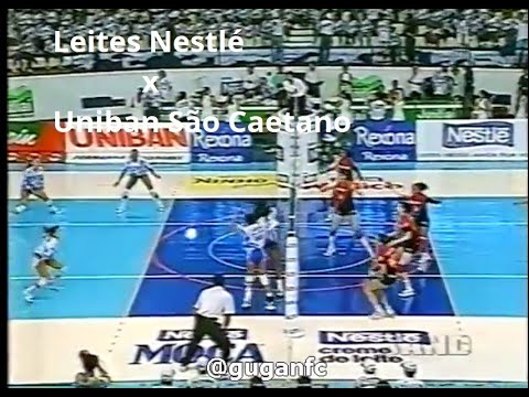 Superliga 1997/1998 - Leites Nestlé x Uniban São Caetano - Vôlei Feminino