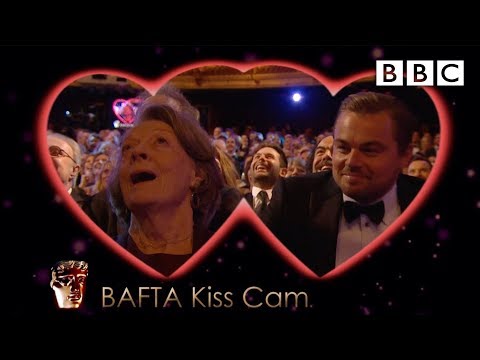 Líbací kamera na cenách BAFTA