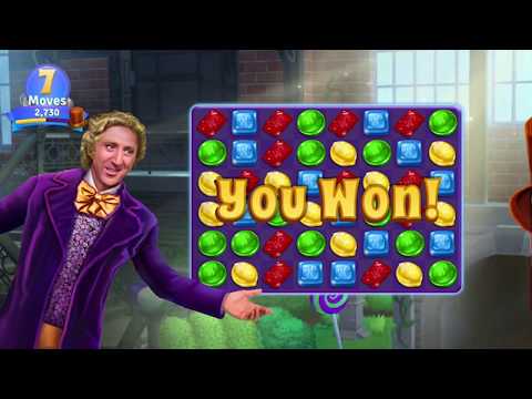 Wonka's World of Candy Match 3 - Gameplay IOS & Android
