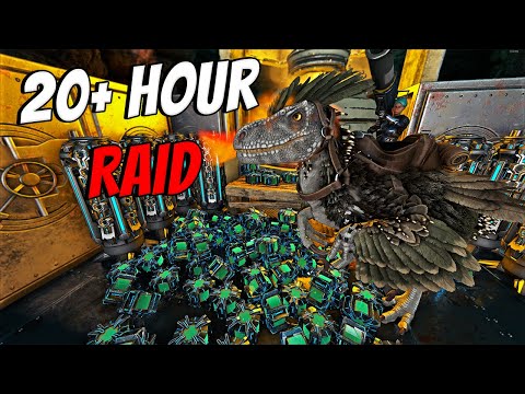 How I Spent 20+ Hours INSIDE An ENEMY Pack Cave - Ark