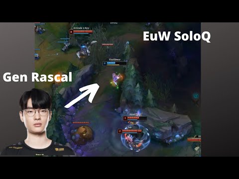 Gen Rascal Surrounded, will he make the sweet escape happen [EuW SoloQ Worlds 2021]