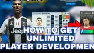 how to get unlimited player development in dream league soccer 2019 MALAYALAM