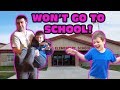 Kid Doesn T Want To Go To School Skit