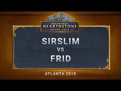 Sirslim vs Frid - Swiss Round 4 - DreamHack HCT Grand Prix Atlanta 2018