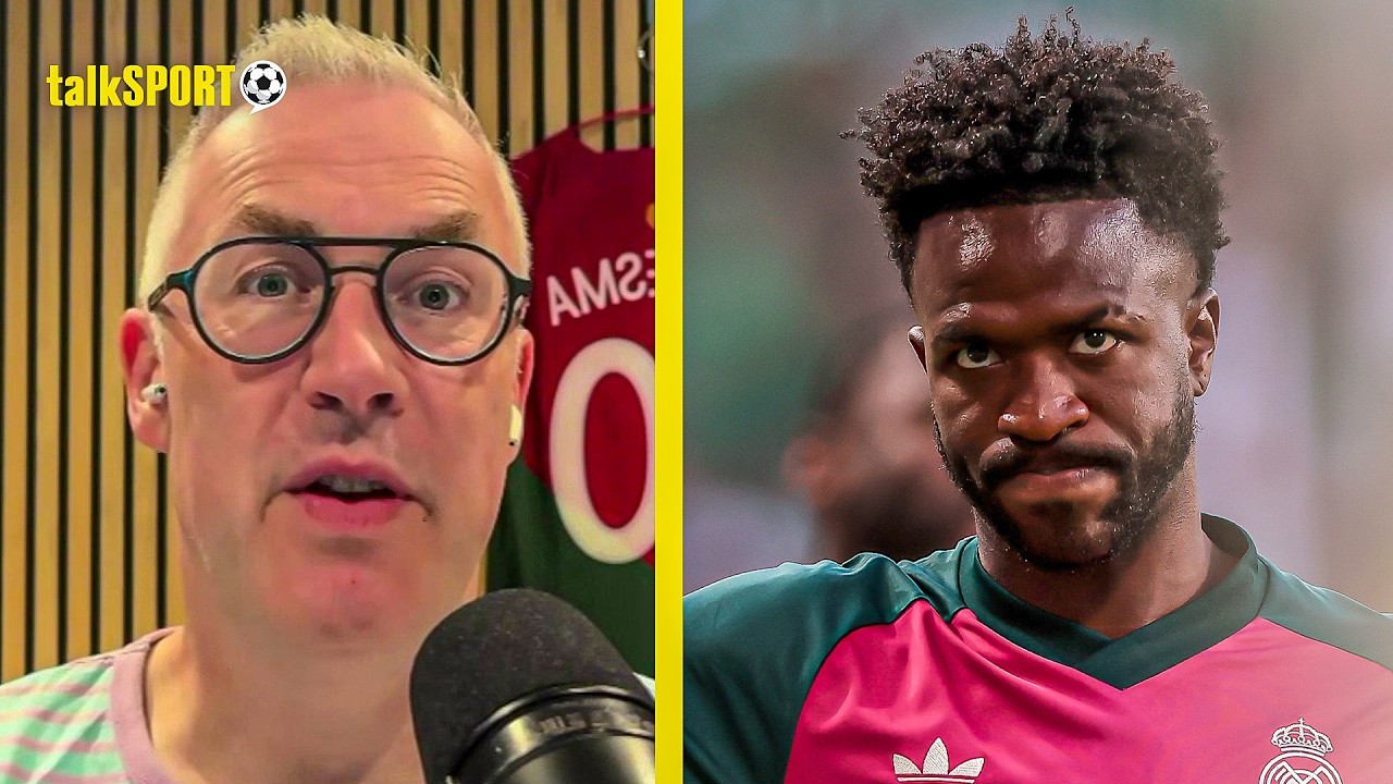 "GENUINELY IN THE RACE!" Andy Brassell CLAIMS Arsenal were "SERIOUS OPTION" for Vinicius Junior