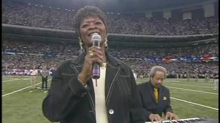 Irma Thomas & Allen Toussaint - National Anthem - Superdome 9/25/2006