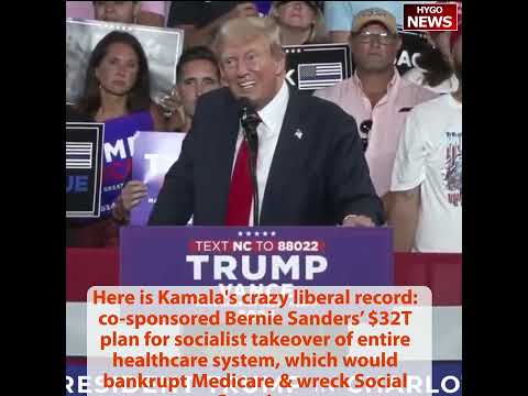 Trump: Border Czar Kamala open borders & allowed 20M illegal, VP tie-breaking votes worst inflation