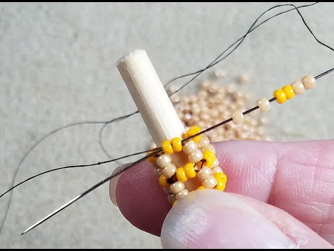 Tubular Right Angle Weave Option 1