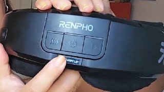 HONEST review of this Eye Mask Massager by Renpho