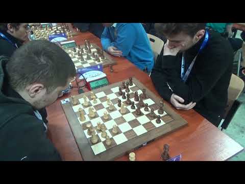 IM Jakub Kosakowski - GM Bogdan-Daniel Deac | European Championships