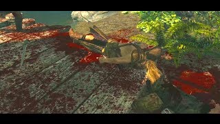 Skyrim - Extreme Blood mod demonstration