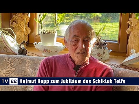 90 Jahre Schiklub Telfs - Alt-Bürgermeister Helmut Kopp im Gespräch zum Jubiläum des Schiklub Telfs