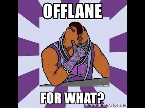 Dota2  Tinker Offlane  WTF