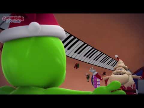 Welcome Santa Backwards | Gummy Bear Show
