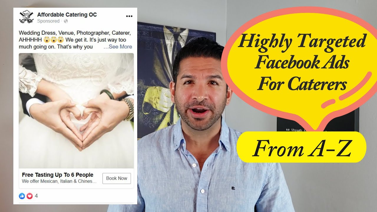 Facebook Ads For Caterers To Capture Wedding Catering Leads