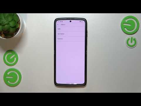 How to Change System Language on Motorola Razr 2022 -  Set Up Language