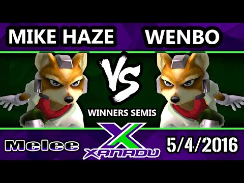 S@X 148 SSBM Winners Semis - Mike Haze (Fox) Vs. Wenbo (Fox)