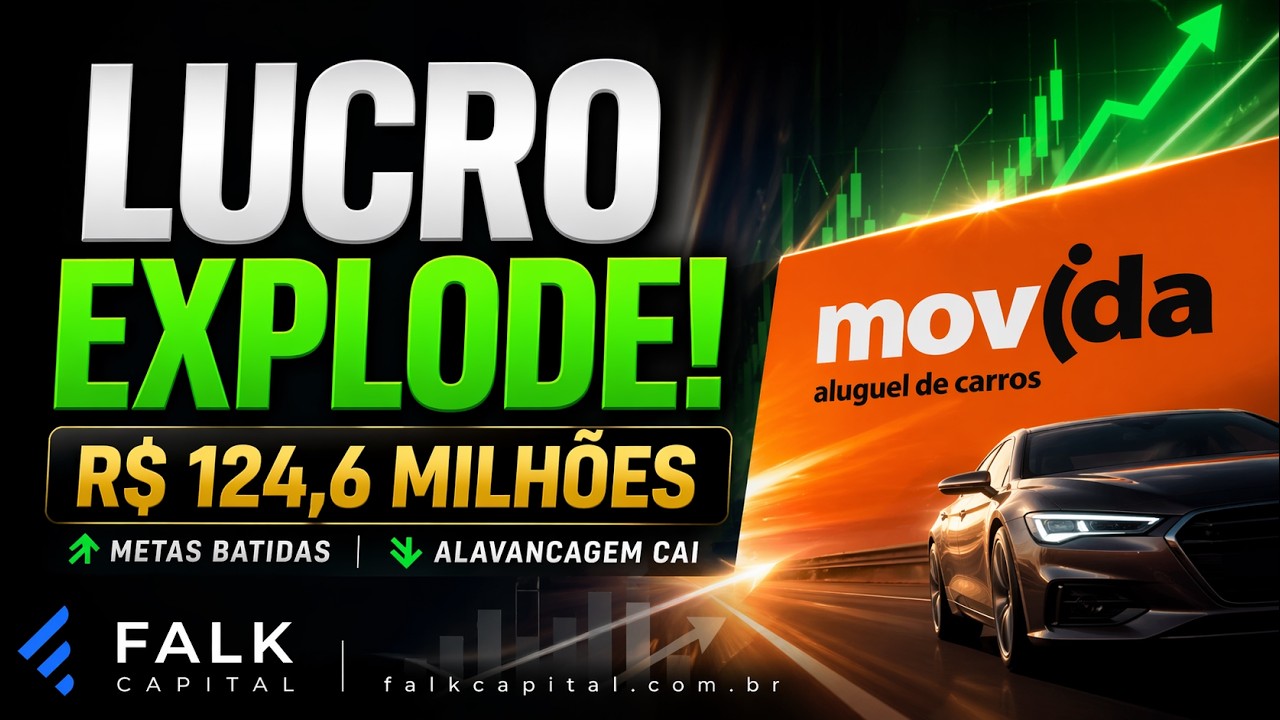Análise Raio-X Movida (MOVI3): Lucro Superior às Projeções e Alavancagem em Queda no 1T26