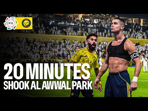 The 20 minutes that SHOOK Al Awwal Park 🫨 | Al Nassr vs. Al Fateh | RSL