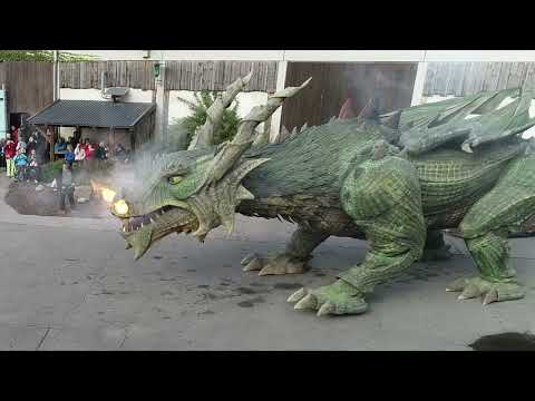 Führung "Bewegter Drache" | Größter Schreitroboter der Welt | Guiness World Record