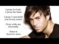 Enrique Iglesias ♫♥ I'm Your Man ♫♥ ( with lyrics )