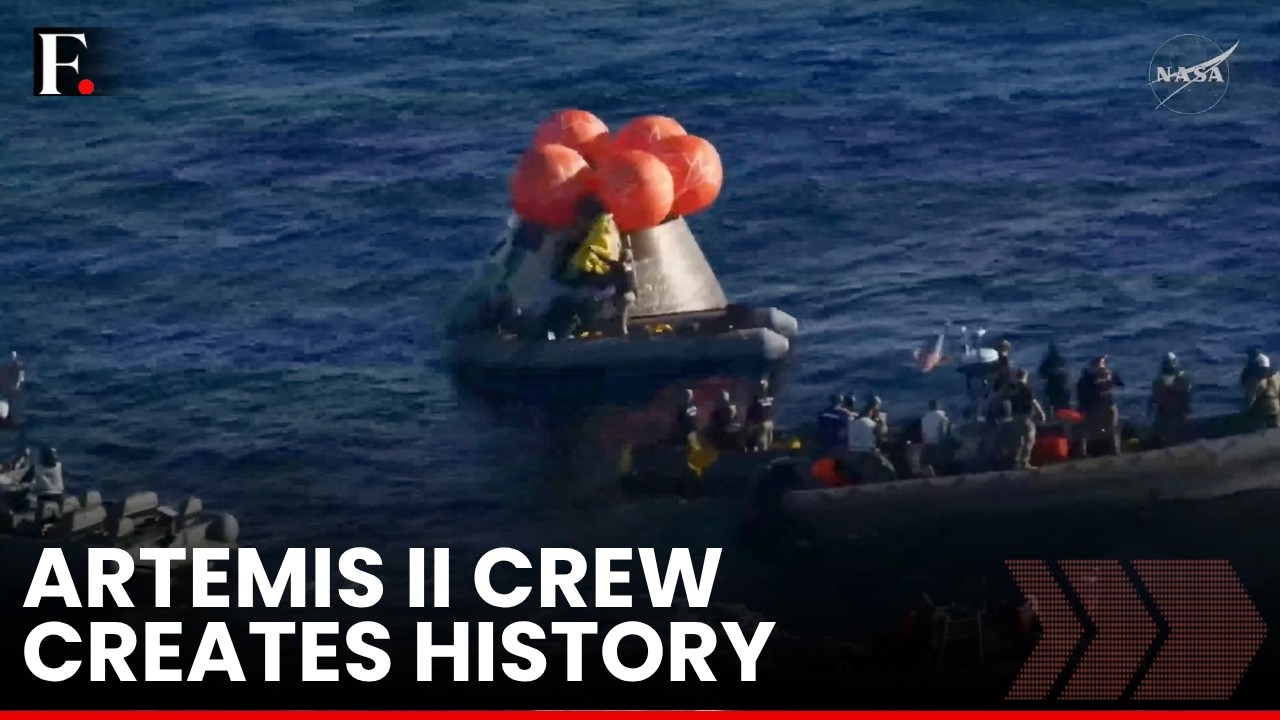 Artemis II Splashdown SUCCESS: NASA's Artemis II Crew Returns After Historic Moon Mission