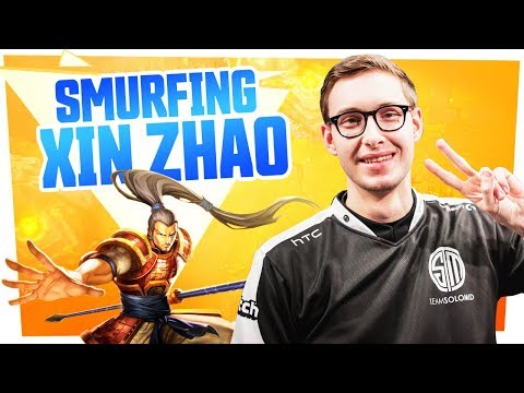 Bjergsen - SMURFING XIN ZHAO