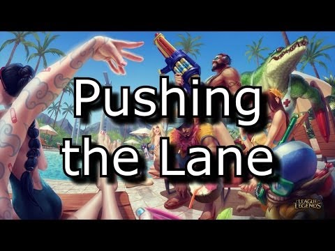 Pushing the Lane: When it Can Be Bad | League of Legends LoL Tips and Tricks