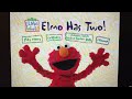 Elmo S World Elmo Has Two Dvd Menu Walkthrough