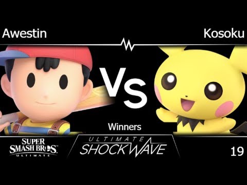 USW 19 - TLOC | Awestin (Ness) vs eLH | Kosoku (Pichu) Winners - SSBU
