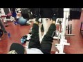 CARL MATTHEWS BODYBUILDER, 100REPS LEG PRESS