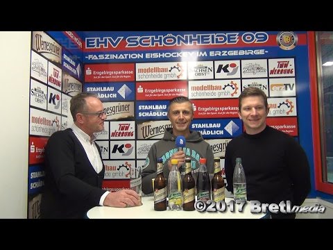Pressekonferenz - 26.02.2017 - 2.Play Offs Spiel - EHV Schönheide 09 VS. EV Lindau Islanders