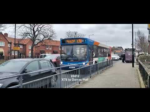22412 on the X78 | Ponteland Road in Cowgate