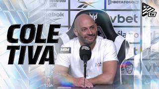 Coletiva pós-jogo com Franclim Carvalho | Botafogo x Chapecoense | Copa do Brasil