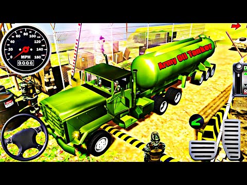 US Offroad Military Truck || Army Transport Driver || Unique Games