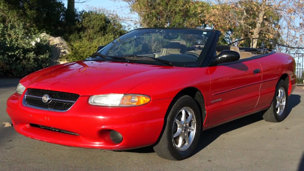1 Owner 99 Chrysler Sebring Converble roadster Mopar Cruiser