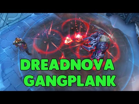 LoL Dreadnova Gangplank Skin Spotlight