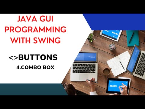 4 Combobox Buttons Java Gui Programming With Swing Programming Life 4 Coding