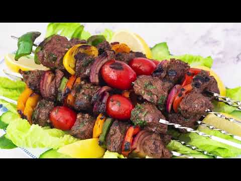 Shish Kebobs - Beef Steak Kebabs (Middle Eastern Recipe)