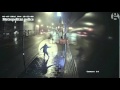 Brixton gun attack captured on CCTV