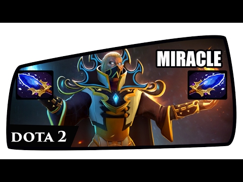 Dota 2 - Miracle Sunstrike Pro Invoker Mid Epic Play 7.02 Gameplay