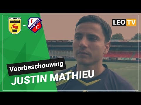 Voorbeschouwing Justin Mathieu SC Cambuur - Jong FC Utrecht