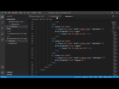 #7. Creating pages | Bootstrap Project