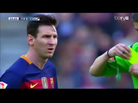 Lionel Messi Vs Atletico Madrid 15/16 (HOME) 720p HD