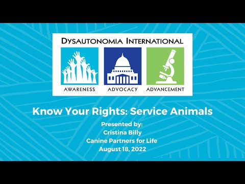 , title : 'Know Your Rights: Service Animals'