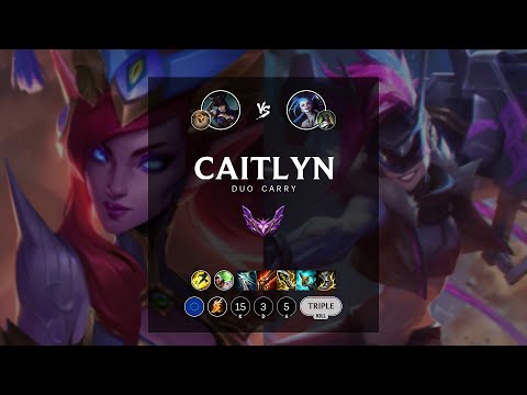 Caitlyn ADC vs Jinx - EUW Master Patch 12.9