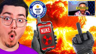 RÉACTION au JOUEUR NUMÉRO 1 MONDIAL à DÉBLOQUER LA NUKE sur MODERN WARFARE 4 ! (défi ultime)