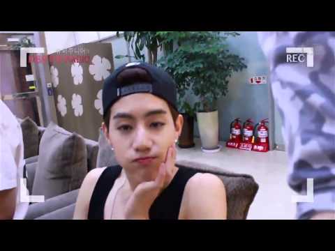 140717 Super Junior's Kiss The Radio GOT7 休息室自拍